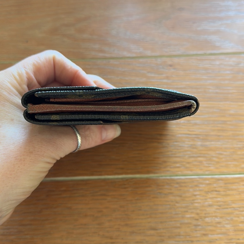 🤎 Vintage Louis Vuitton Monogram Double Snap Wallet - Picture 6 of 16